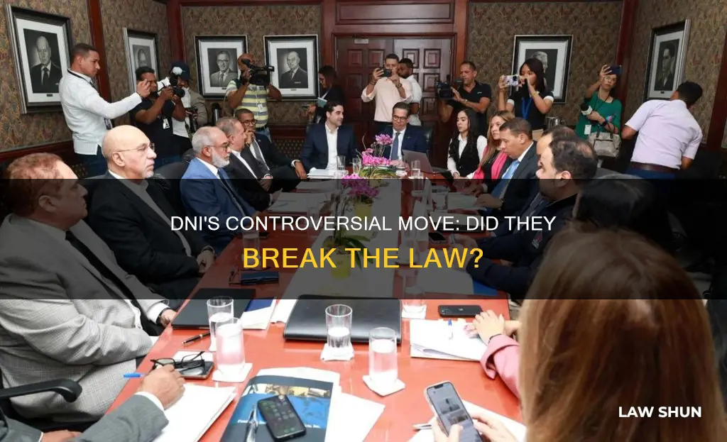 did dni break the law