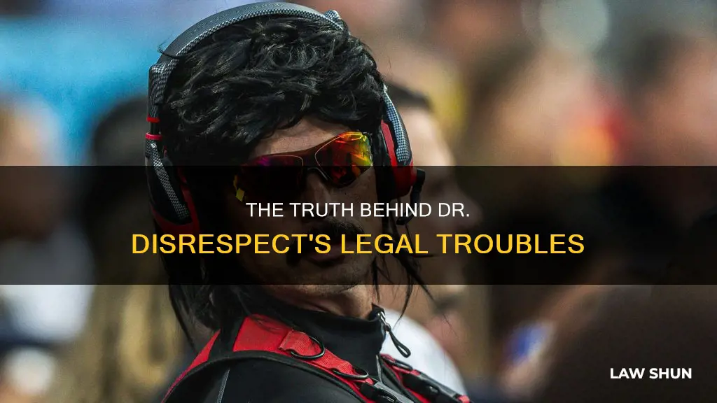 did dr disrespect break the law