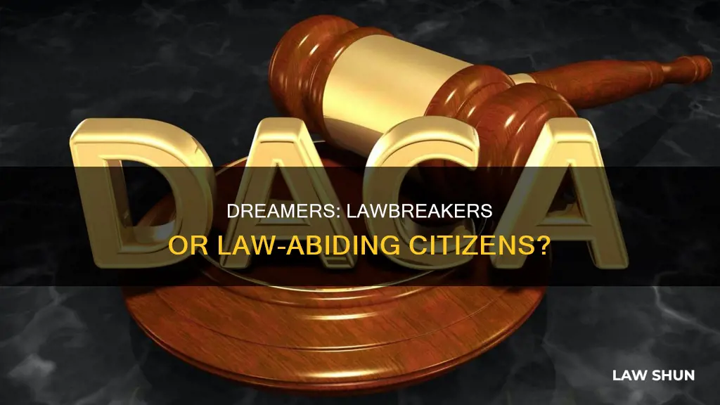 did dreamers break the law