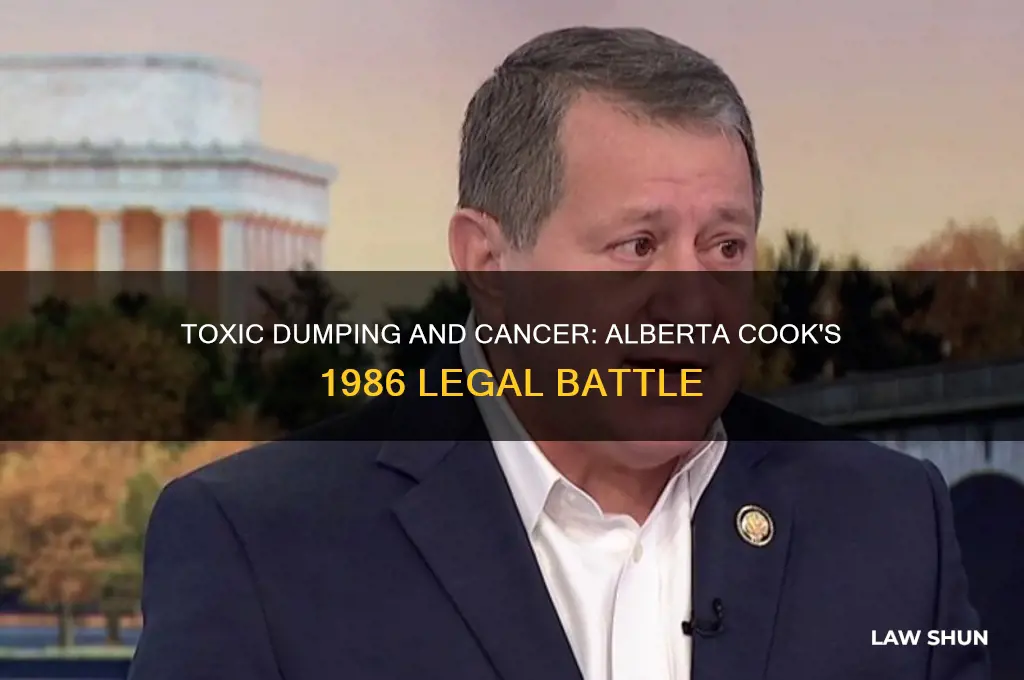 did dumping cause cancer national law journal alberta cook 1986