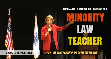 Elizabeth Warren's Minority Law Teacher Claim: Fact or Fiction?