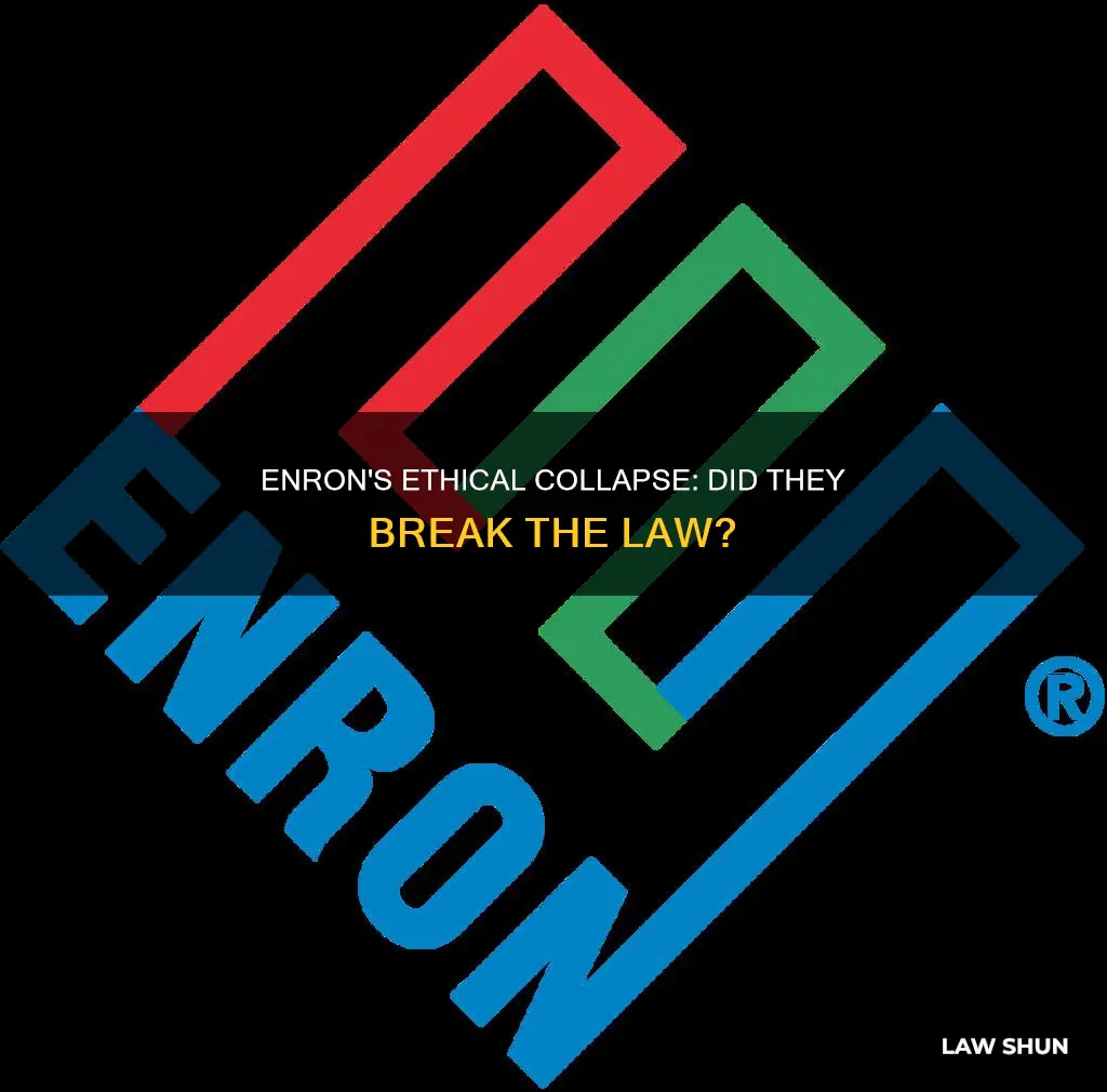 did enron break the law