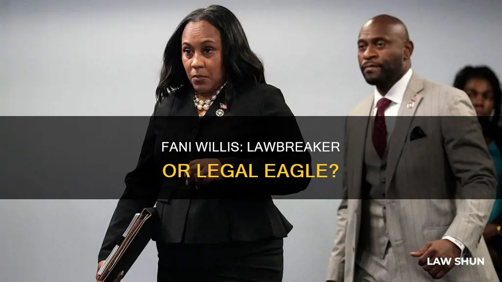 did fani willis break the law