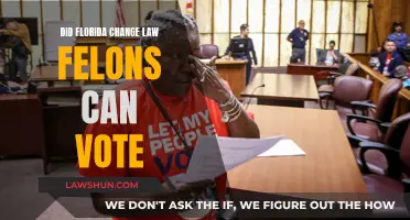 Florida's Voting Rights Law: Felons and the New Changes