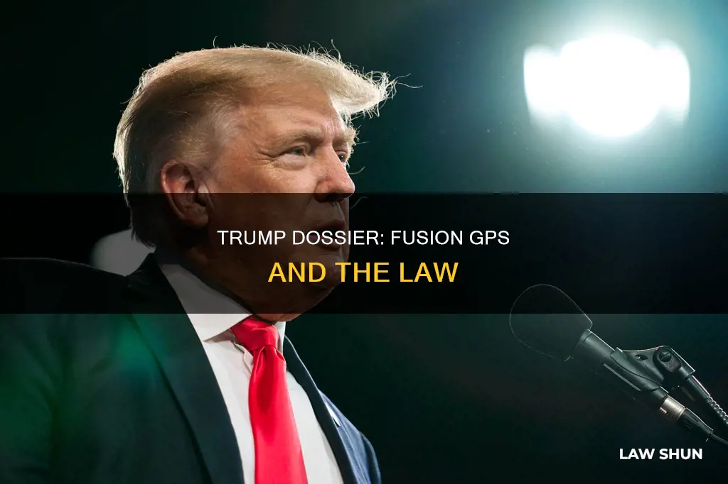 did fusion gps break the law with trump dossier