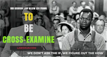 Georgia Law and Leo Frank: Cross-Examination Rights Explored