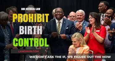 Georgia Law and Birth Control: Historical Restrictions and Legal Changes