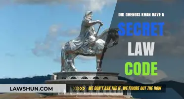 Unveiling Genghis Khan's Hidden Legal Legacy: The Secret Law Code