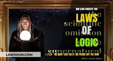 How God Created Logic and Laws