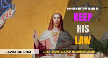 God's Law: Our Inability, His Ability