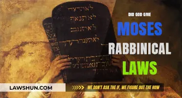 Divine Decree or Rabbinical Doctrine: The Laws of Moses