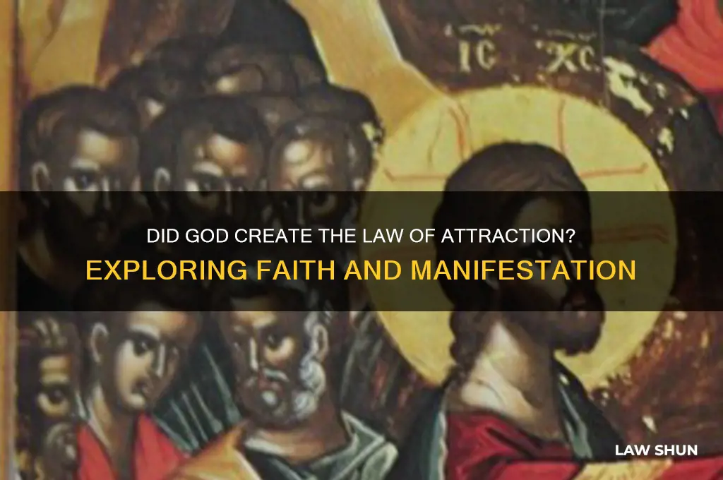 did god give us the law of attraction