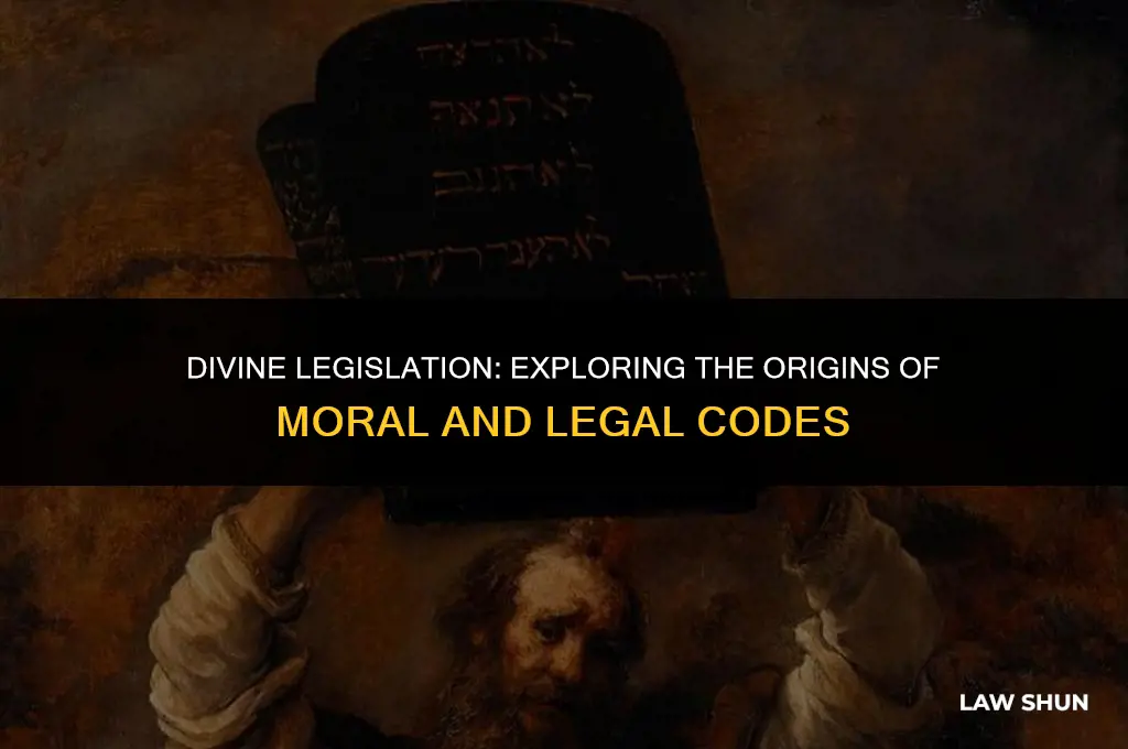 did god give us the law