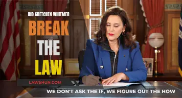 Whitmer's Actions: Lawful or Criminal?