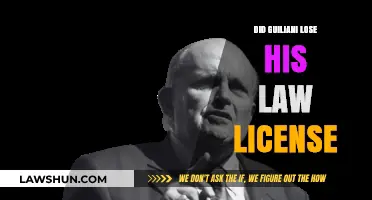 The Law License Saga of Giuliani