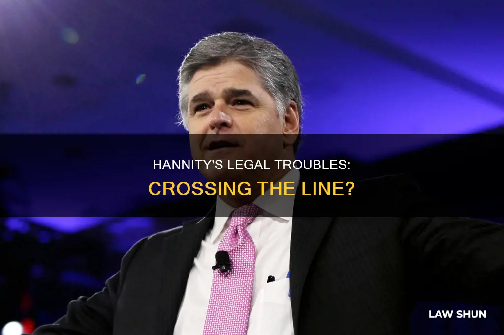 did hannity break the law