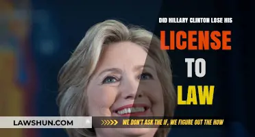 Hillary Clinton's Law License: Revoked or Retained?