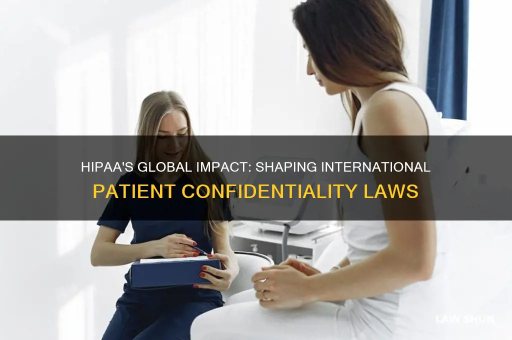 did hipaa inlfuence any other nation