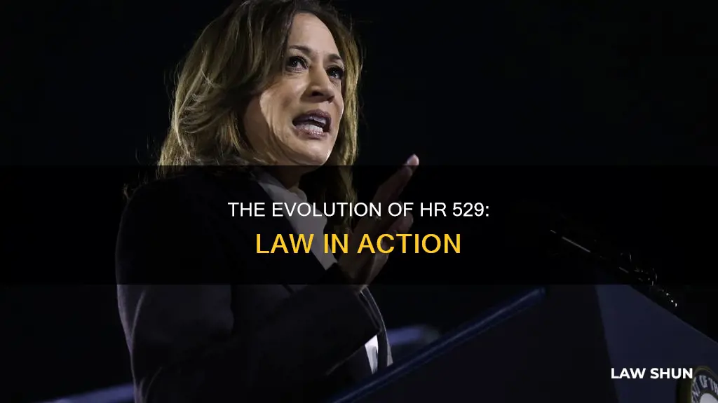 did hr 529 become law