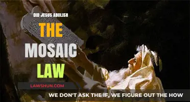 Jesus and the Mosaic Law: Abolition or Fulfillment?
