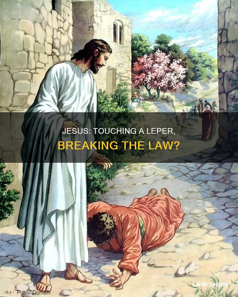 did jesus break the law touching a leper hebrew roota