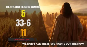 Jesus and Sabbath Law: Luke's Account Explored