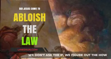 Did Jesus Abolish the Law? Exploring His Teachings and Purpose