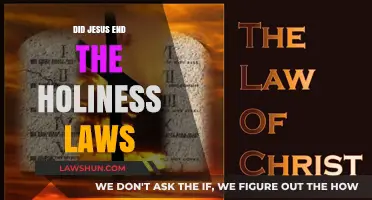 Did Jesus End the Holiness Laws: A Theological Exploration