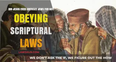 Did Jesus Criticize Jews for Scriptural Law Non-Compliance?