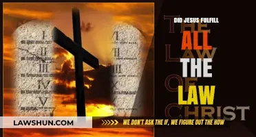 Did Jesus Fulfill All the Law? A Comprehensive Exploration