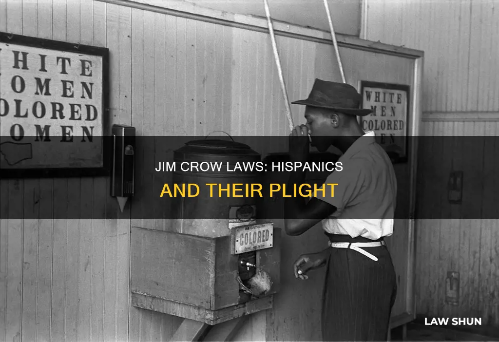 did jim crow laws apply to hispanics