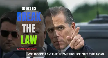 Joe Biden: Lawbreaker or Law-abiding Citizen?