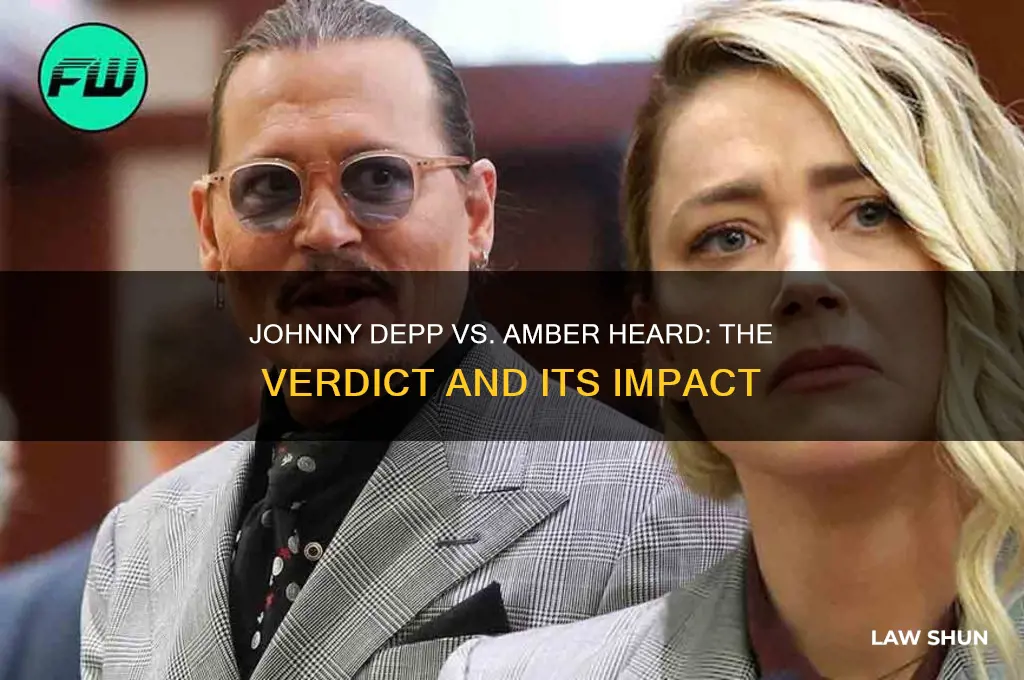 did johnny depp win his law suit against amber heard