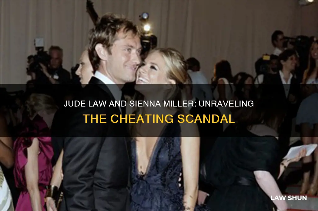 did jude law cheat on his wife with sienna miller