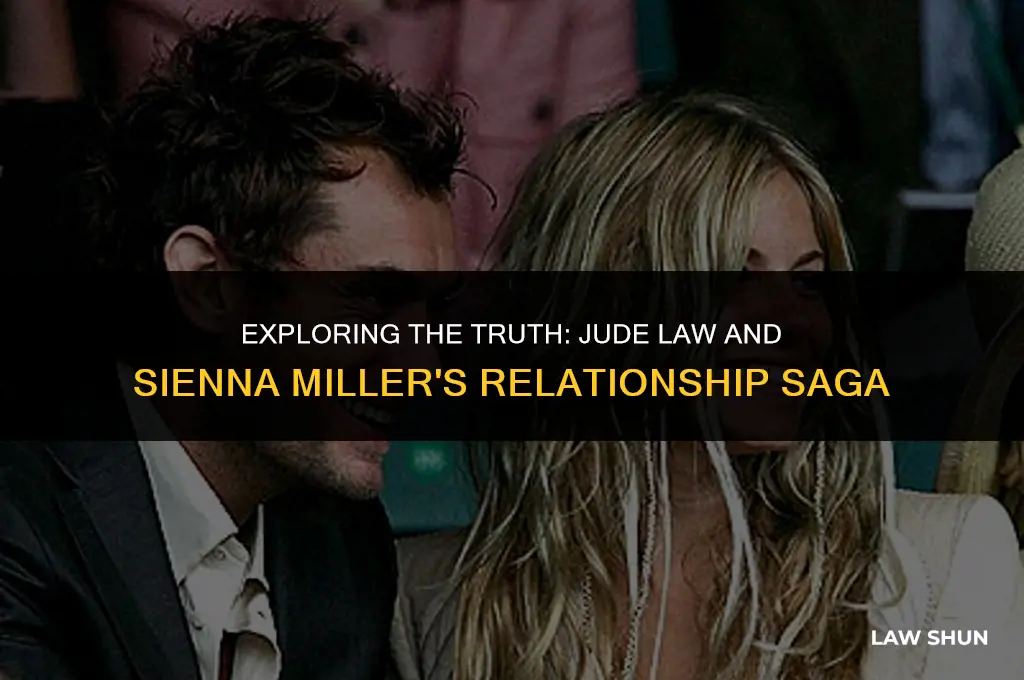 did jude law cheat on sienna