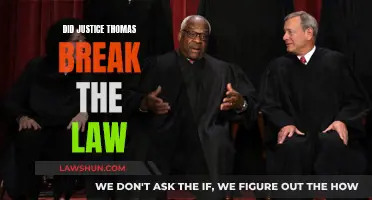 Justice Thomas: Lawbreaker or Innocent?