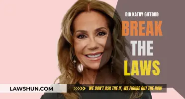 Kathy Gifford: Did She Break the Law?