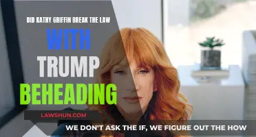 Trump Beheading Photo: Did Kathy Griffin Break the Law?