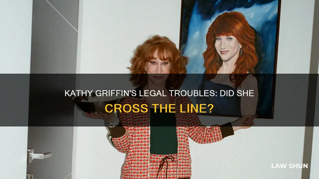 did kathy griffin break the law