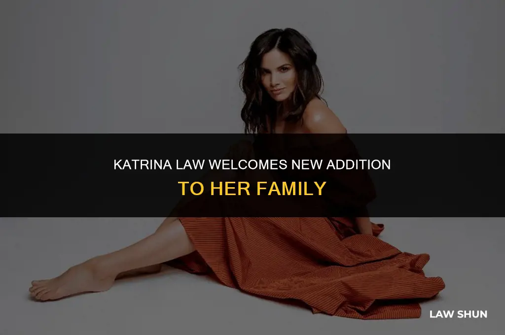 did katrina law have a baby