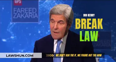 Kerry's Legal Troubles: Did He Break the Law?