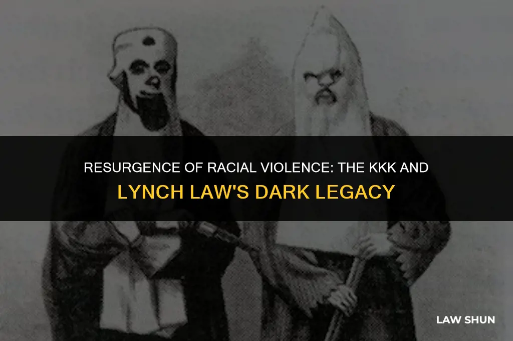 did kkk bring back lynch law