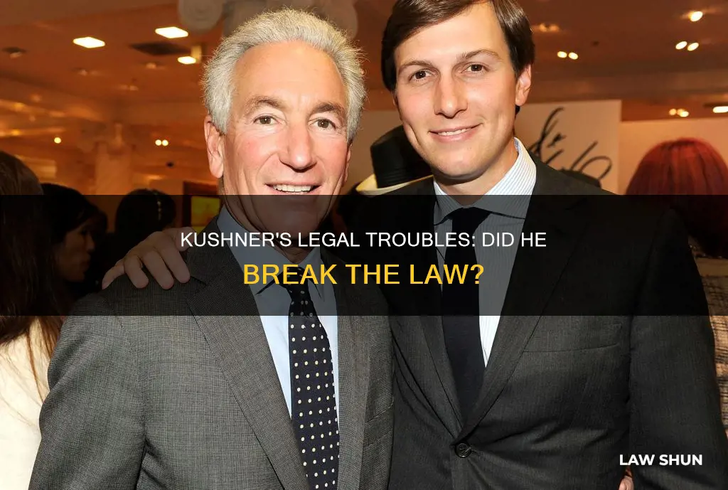 did kushner break tge law