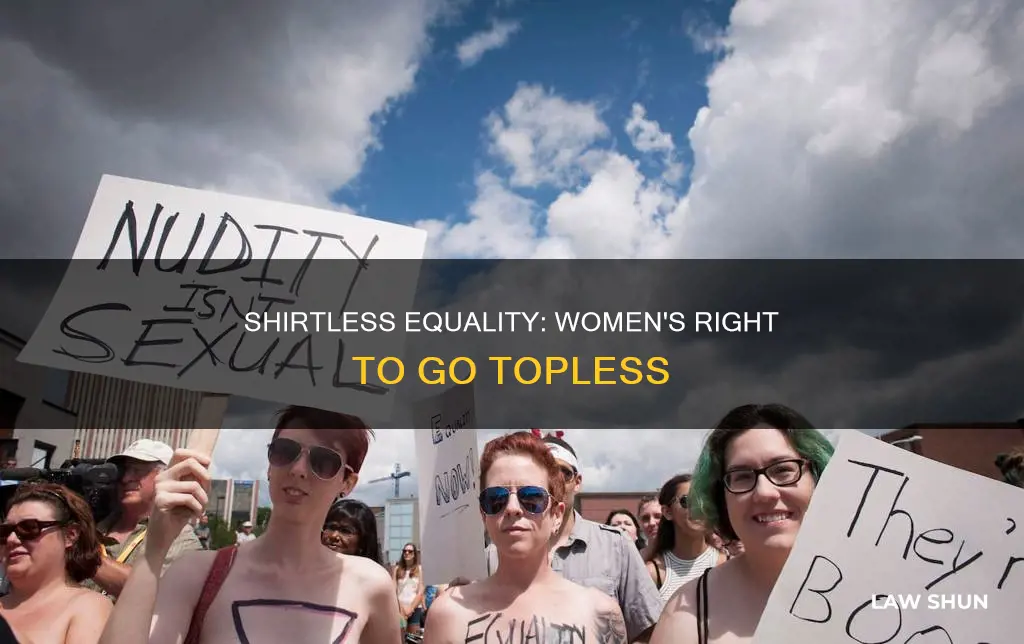 did law pass that women can go shirtless