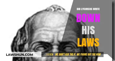 Did Lycurgus Write His Laws? Unraveling the Spartan Enigma