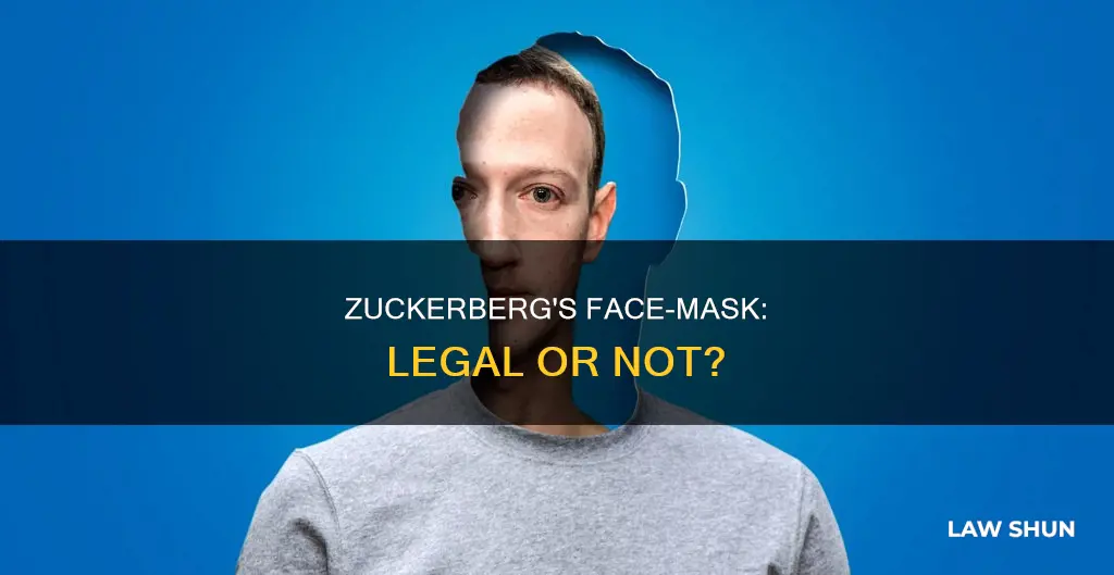 did mark zuckerberg break any laws when he created face-mask