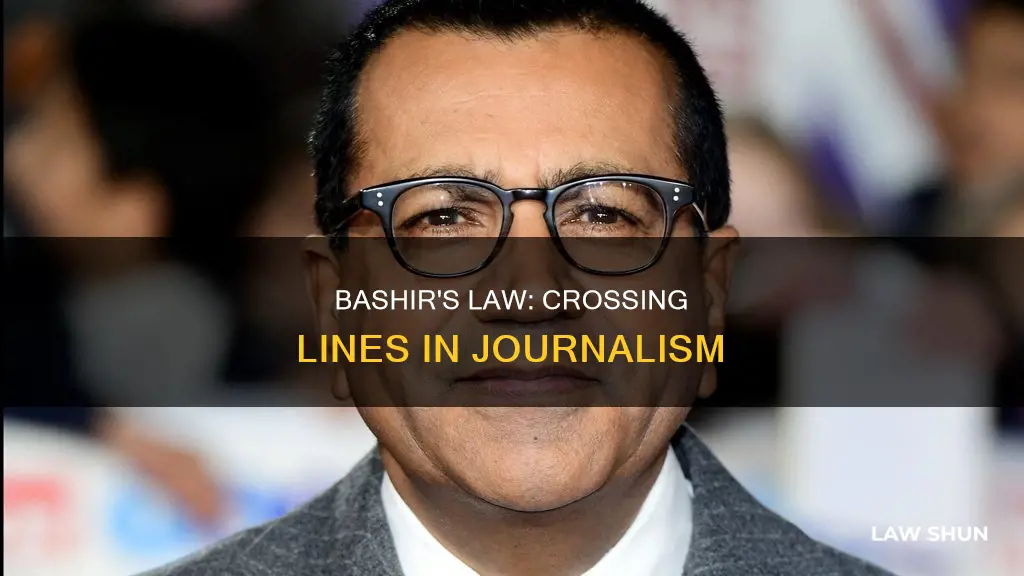 did martin bashir break the law