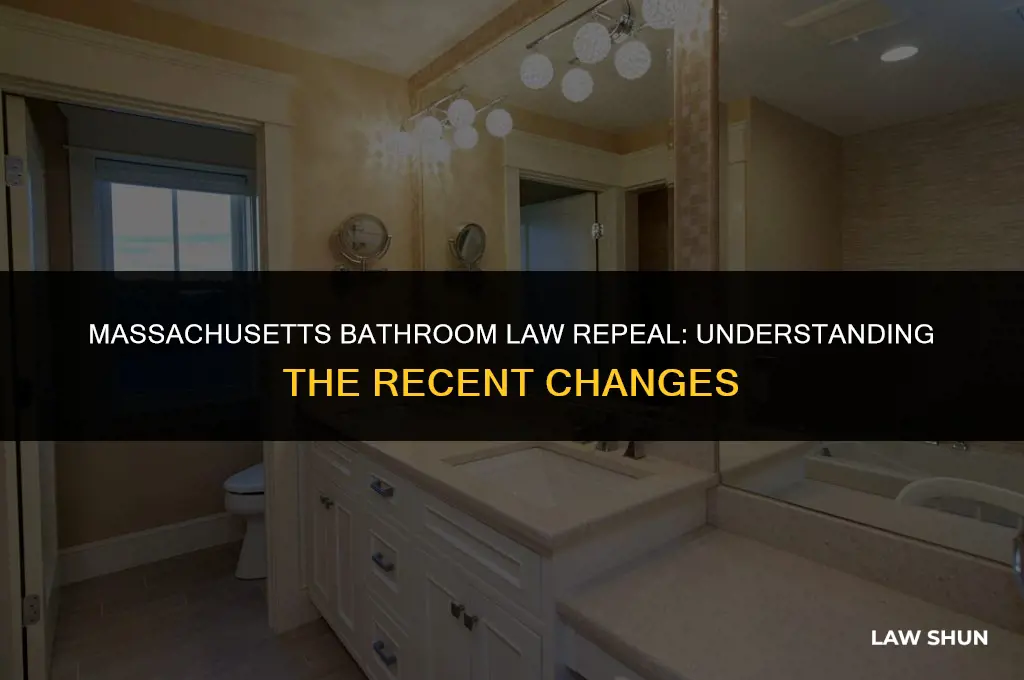 did massachusetts repeal the bathroom law