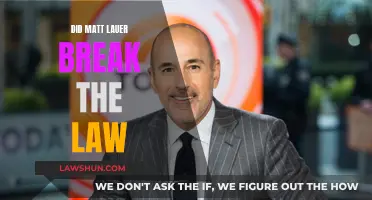 Matt Lauer's Legal Troubles: What's the Verdict?