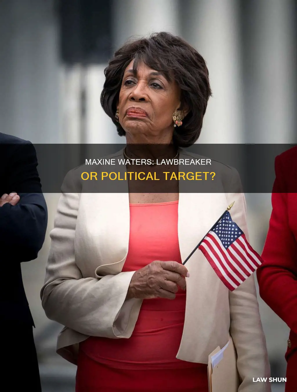 did maxine waters break the law